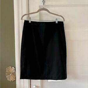 Banana Republic Black Suit Pencil Skirt